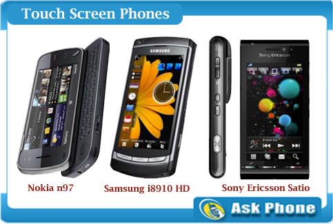 new touchscreen mobiles